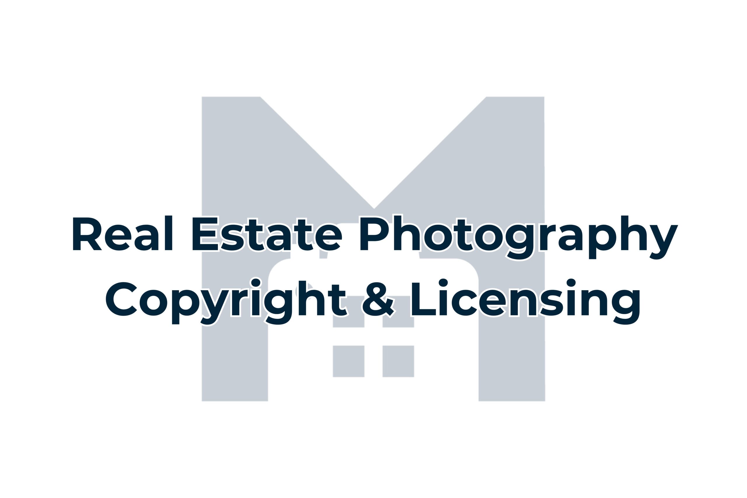 Real estate photography copyright